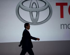 Toyota-sjef Akio Toyoda. <i>Bilde:  Per Erlien Dalløkken</i>