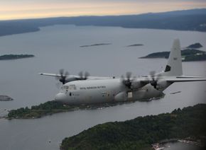 C-130J «Idunn» ble levert til Luftforsvaret i juni 2009. <i>Foto:  Per Erlien Dalløkken</i>