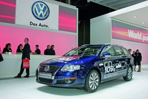 Volkswagen Passat med BlueMotion-dieselmotor. <i>Foto: VAG</i>