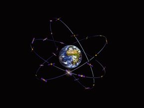 Galileo-satellittbaner. <i>Foto: ESA</i>