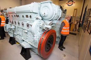 L-motoren ble opprinnelig designet med tanke på bruk i NSBs lokomotiver. <i>Bilde: Marius Valle</i>