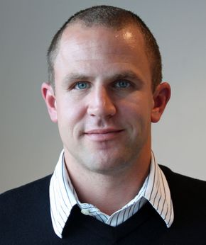 Morten Østby i Microsoft Norge. <i>Bilde: Harald Brombach</i>