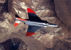 QF-4 var ombygde Phantom-fly. <i>Foto: USAF</i>