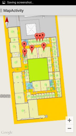 SmartRescue-app-en bruker Google maps og gir en god oversikt over brannsituasjonen.