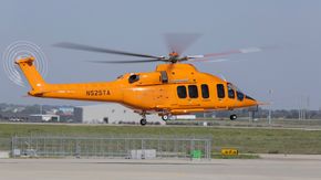 Bell 525 Relentless var i lufta første gang 1. juli 2015. Dessverre havarerte dette helikopteret året etter. <i>Bilde:  ED Garza</i>