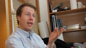 Xeneta-gründer Patrik Berglund har ingen planer om at selskapet skal tjene penger i 2016. <i>Foto: Tore Stensvold</i>