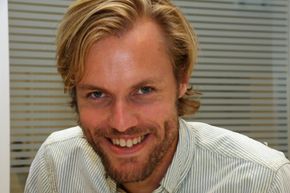 Daglig leder Morten A. Christophersen har utdannelse innen elektronikk og nanoteknologi fra NTNU og Berkely. . <i>Foto: Tore Stensvold</i>