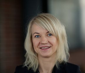 Hanne Wigum leder Statoils avdeling for forskning og teknologi innen fornybar energi. <i>Foto: Sylfest Myklatun</i>
