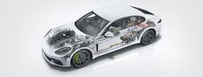 Porsche Panamera 4 E-Hybrid. <i>Bilde: Dr. Ing. h. c. F. Porsche AG</i>