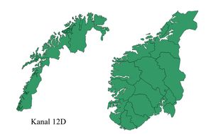 Riksblokk 1: Når man ikke trenger å bekymre seg over distriktskontorer som skal på lufta med regelmessige mellomrom blir frekvenssituasjonen særdeles enkel. <i>Foto: NKOM</i>