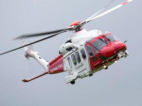 Bristow opererer AW189-redningshelikoptre for den britiske kystvakten. <i>Foto: Leoonardo Helicopters</i>