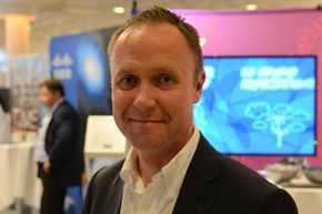 Vidar Berg er sjef for IT-infrastruktur i Aibel. <i>Foto: Martin Braathen Røise</i>