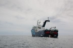 Tråleren Molnes har fisket hvitfisk i Nordsjøen etter ombyggingen. Nå foregår fisket i Barentshavet. Molnes skal drive helårsfiske. <i>Foto: Nordic Wildfish</i>