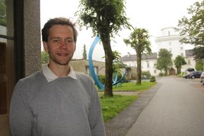 Martin Møller Greve jobber som postdoktor ved Universitetet i Bergen. <i>Foto: Solfrid Langeland</i>