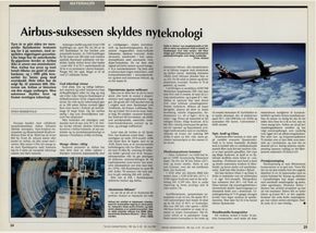 TU markerer 20-årsdagen for airbusstiftelsen i mai 1991.