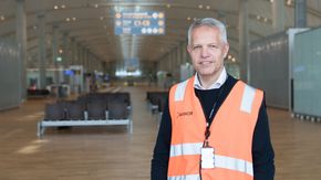 Fornøyd: Prosjektleder Hans Petter Stensjøen. <i>Foto: Eirik Helland Urke</i>