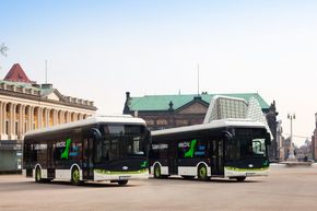 Både Unibus og Norgesbuss anskaffer to Solaris Urbino 12 electric, men med forskjellig batterikapasitet. <i>Foto: Solaris</i>