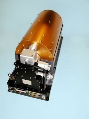 En passiv hydrogenmaser som brukes i Galileo-satellitter. <i>Foto: ESA</i>