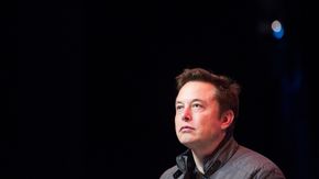 Gründer og toppsjef Elon Musk i Tesla. <i>Foto:  NTB Scanpix/ Meek, Tore</i>