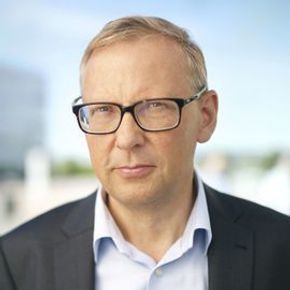 Geir Remman er kommunikasjonsdirektør i Evry. <i>Foto:  Pressefoto</i>