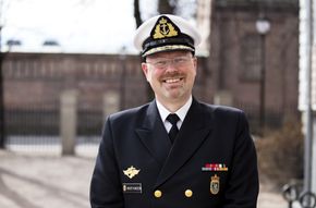 Bjørn-Erik Marthinsen, sjef for Marinen i Sjøforsvaret. <i>Foto: Simen Rudi/ Forsvarsmateriell</i>