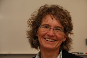 Prosjektleder for hydrogenferge, Camilla Røhme i Statens vegvesen. <i>Foto: Tore Stensvold</i>