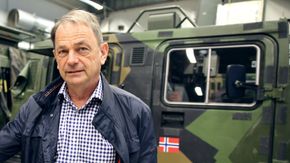 Tore Bekkevold, daglig leder ved Saab Technologies Norway.  <i>Foto: Per Erlien Dalløkken</i>