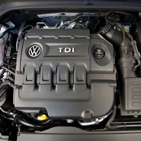 Volkswagen TDI-motor. <i>Foto:  Volkswagen</i>