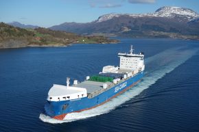 TransFighter er att av skipene Sea-Cargo-eier Seatrans gjerne vil bygge om til plug-in hybrid. <i>Foto: Sea-Cargo</i>