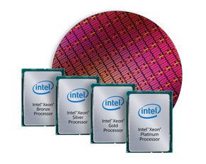 Intel Xeon Scalable finnes i fire varianter – bronse, sølv, gull og platina. <i>Foto: Intel Corporation</i>