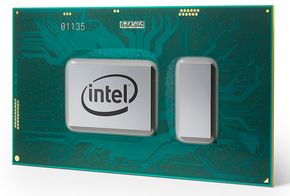 8. generasjon Core i5/i7-U-prosessor for bærbare PC-er. <i>Foto:  Intel Corporation</i>