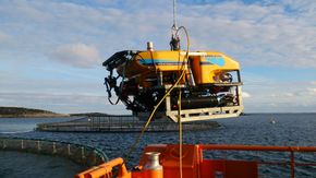 Argus Remote Sytems er med i Artifex-prosjektet. Selskapet designer og bygger undervannsfarkoster (ROV - Remotely Operated Vehicle) i Bergen. <i>Foto:  Per Rundtop/SINTEF OCEAN</i>