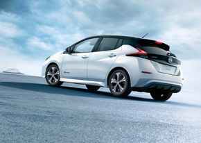 Nye Nissan Leaf vil komme i en versjon med større batteripakke til neste år. <i>Foto:  Nissan</i>