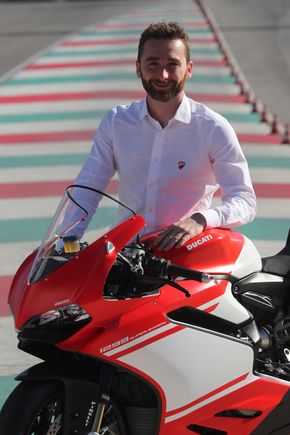 Fabio Codecà Electronic, Systems Supervisor i Ducati.  <i>Foto: Ducati</i>