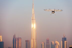 Volocopter demonstrert i Dubai. <i>Foto:  Nikolay Kazakov</i>