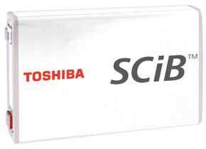En Toshiba SCiB-celle av dagens generasjon. <i>Foto:  Toshiba Corp.</i>