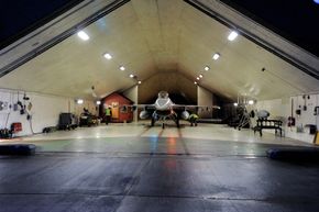 F-16 flytter ut for godt fra Ørland flystasjon 1. april. <i>Bilde: Scanpix</i>