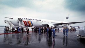 SAS satte i drift sin første Boeing 767 i april1989. Bilde <i>undefined:  SAS</i>