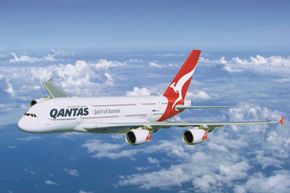 Qantas har i dag tolv A380 i flåten. <i>Bilde:  Qantas</i>