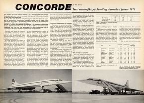Like før Concorde skulle settes i drift, var utviklingskostnadene kommet opp i 1,3 mrd. pund, ifølge TU nr 50 i 1975.