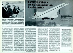 Reisereportasje i Teknisk Ukeblad nummer 34 1978 <i>Bilde:  Faksimile</i>