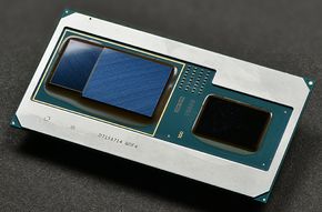 Intels 8. generasjon Intel Core-prosessor med Radeon RX Vega M. <i>Foto:  Walden Kirsch/Intel Corporation</i>
