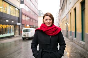 Christina Bu, generalsekretær i Norsk Elbilforening. <i>Foto:  Mona Strande</i>