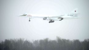 Jomfruferden med Tu-160M2 25. januar <i>Foto: UAC</i>