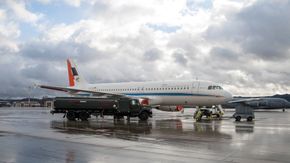 Airbus A320-flyet Atra har fløyet med tre forskjellige drivstoff i ulike atmosfæriske forhold. <i>Bilde:  Daniel Beckmann</i>