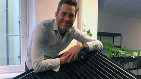Andreas Thorsheim, adm. direktør i solcelleselskapet Otovo. <i>Foto:  Otovo</i>