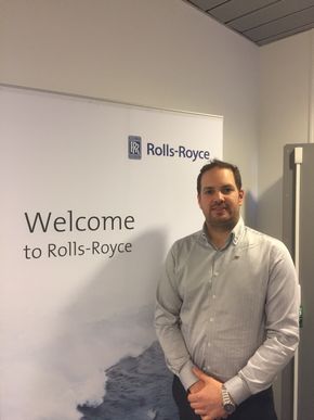 Hovedtillitsvalgt for Nito i Rolls-Royce MArine, Rolv Ole Aakre. <i>Bilde:  Rolls-Royce</i>