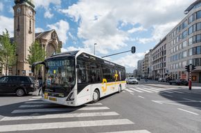 Differdange i Luxemburg er blant byene som har bestilt elbusser fra Volvo. I tillegg kommer Trondheim, Drammen, Malmö, Harrogate (England) og Inowrocław (Polen). <i>Bilde:  MARC LAZZARINI</i>