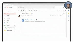 En av de nye sikkerhetsfunksjonene er muligheten til å sette utløpsdatoer på e-postene. <i>Foto:  Google</i>