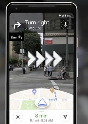Google Maps kommer snart med bedre navigasjon for fotgjengere. <i>Foto: Google</i>